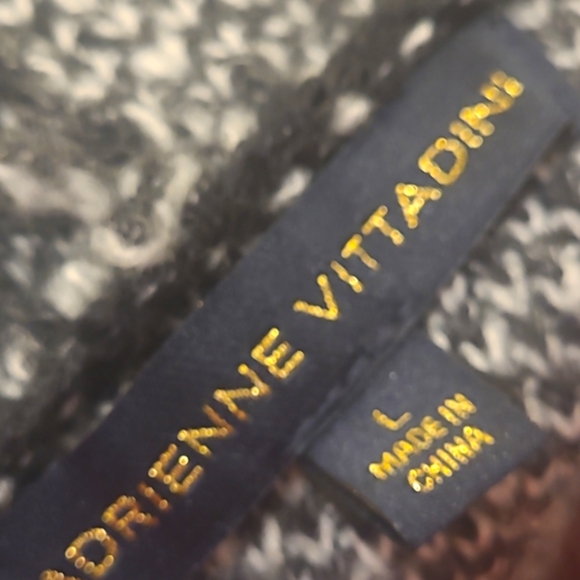 Flannel Cardigan Sweater jacket lg - Picture 5 of 7